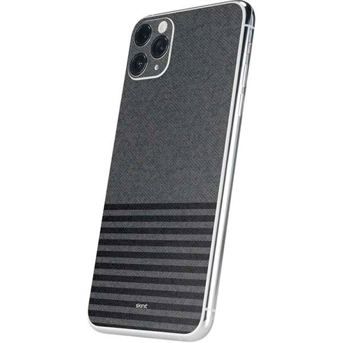 Black and Grey Stripes iPhone 11 Pro Max Skin