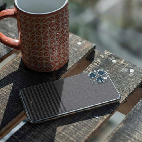 Black and Grey Stripes iPhone 11 Pro Max Skin