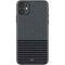 Black and Grey Stripes iPhone 11 Skin
