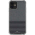 Black and Grey Stripes iPhone 12 Clear Case