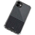 Black and Grey Stripes iPhone 12 Clear Case