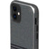 Black and Grey Stripes iPhone 12 Impact Case