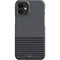 Black and Grey Stripes iPhone 12 Mini Lite Case