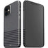 Black and Grey Stripes iPhone 12 Mini Lite Case