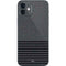 Black and Grey Stripes iPhone 12 Mini Skin