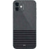 Black and Grey Stripes iPhone 12 Mini Skin