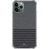 Black and Grey Stripes iPhone 12 Pro Clear Case