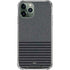 Black and Grey Stripes iPhone 12 Pro Max Clear Case