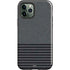 Black and Grey Stripes iPhone 12 Pro Max Impact Case