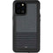 Black and Grey Stripes iPhone 12 Pro Max Waterproof Case