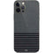 Black and Grey Stripes iPhone 12 Pro Skin