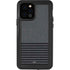 Black and Grey Stripes iPhone 12 Pro Waterproof Case