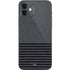 Black and Grey Stripes iPhone 12 Skin