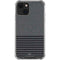 Black and Grey Stripes iPhone 13 Clear Case