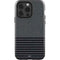 Black and Grey Stripes iPhone 13 Pro Impact Case