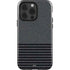 Black and Grey Stripes iPhone 13 Pro Impact Case