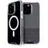 Black and Grey Stripes iPhone 13 Pro MagSafe Case