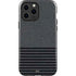 Black and Grey Stripes iPhone 13 Pro Max Impact Case