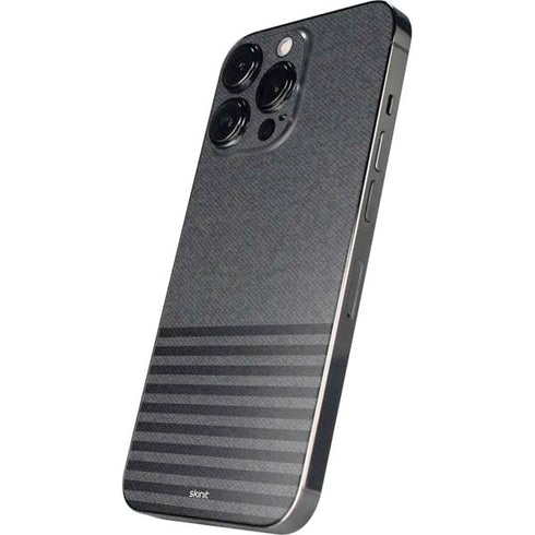Black and Grey Stripes iPhone 13 Pro Max Skin
