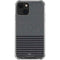Black and Grey Stripes iPhone 14 Clear Case