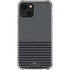 Black and Grey Stripes iPhone 14 Clear Case