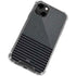 Black and Grey Stripes iPhone 14 Clear Case