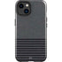 Black and Grey Stripes iPhone 14 Plus Impact Case