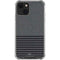 Black and Grey Stripes iPhone 14 Plus Clear Case