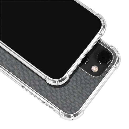 Black and Grey Stripes iPhone 14 Plus Clear Case