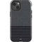 Black and Grey Stripes iPhone 14 Impact Case