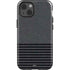 Black and Grey Stripes iPhone 14 Impact Case