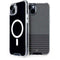 Black and Grey Stripes iPhone 15 Plus MagSafe Case