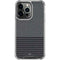 Black and Grey Stripes iPhone 14 Pro Clear Case
