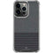 Black and Grey Stripes iPhone 15 Pro Clear Case