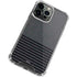 Black and Grey Stripes iPhone 15 Pro Clear Case