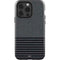 Black and Grey Stripes iPhone 14 Pro Impact Case