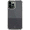 Black and Grey Stripes iPhone 14 Pro Max Clear Case