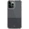 Black and Grey Stripes iPhone 15 Pro Max Clear Case