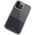 Black and Grey Stripes iPhone 15 Pro Max Clear Case