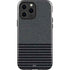 Black and Grey Stripes iPhone 15 Pro Max Impact Case