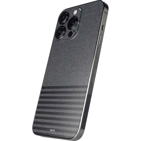 Black and Grey Stripes iPhone 14 Pro Max Skin