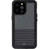 Black and Grey Stripes iPhone 14 Pro Max Waterproof Case