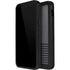 Black and Grey Stripes iPhone 14 Pro Waterproof Case