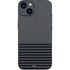 Black and Grey Stripes iPhone 14 Skin