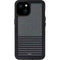 Black and Grey Stripes iPhone 15 Plus Waterproof Case