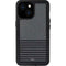 Black and Grey Stripes iPhone 15 Waterproof Case