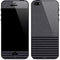Black and Grey Stripes iPhone 5/5s/5SE Skin