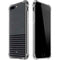 Black and Grey Stripes iPhone 7/8 Plus Clear Case