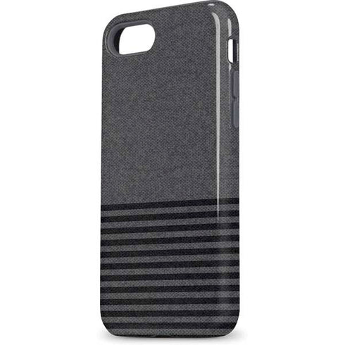 Black and Grey Stripes iPhone 7 Pro Case