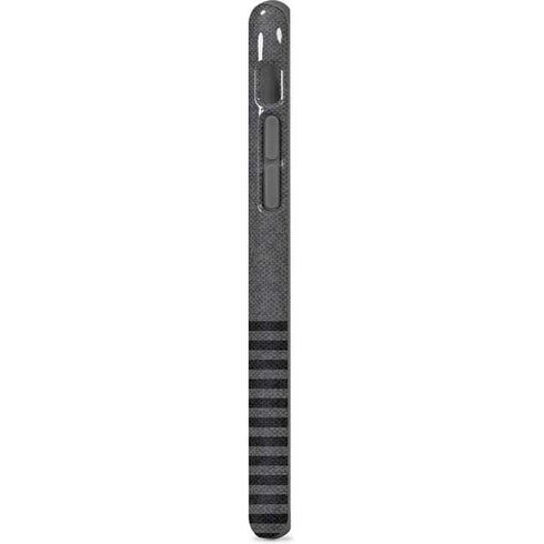 Black and Grey Stripes iPhone 8 Pro Case